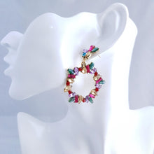 Load image into Gallery viewer, Pink Princess Earrings