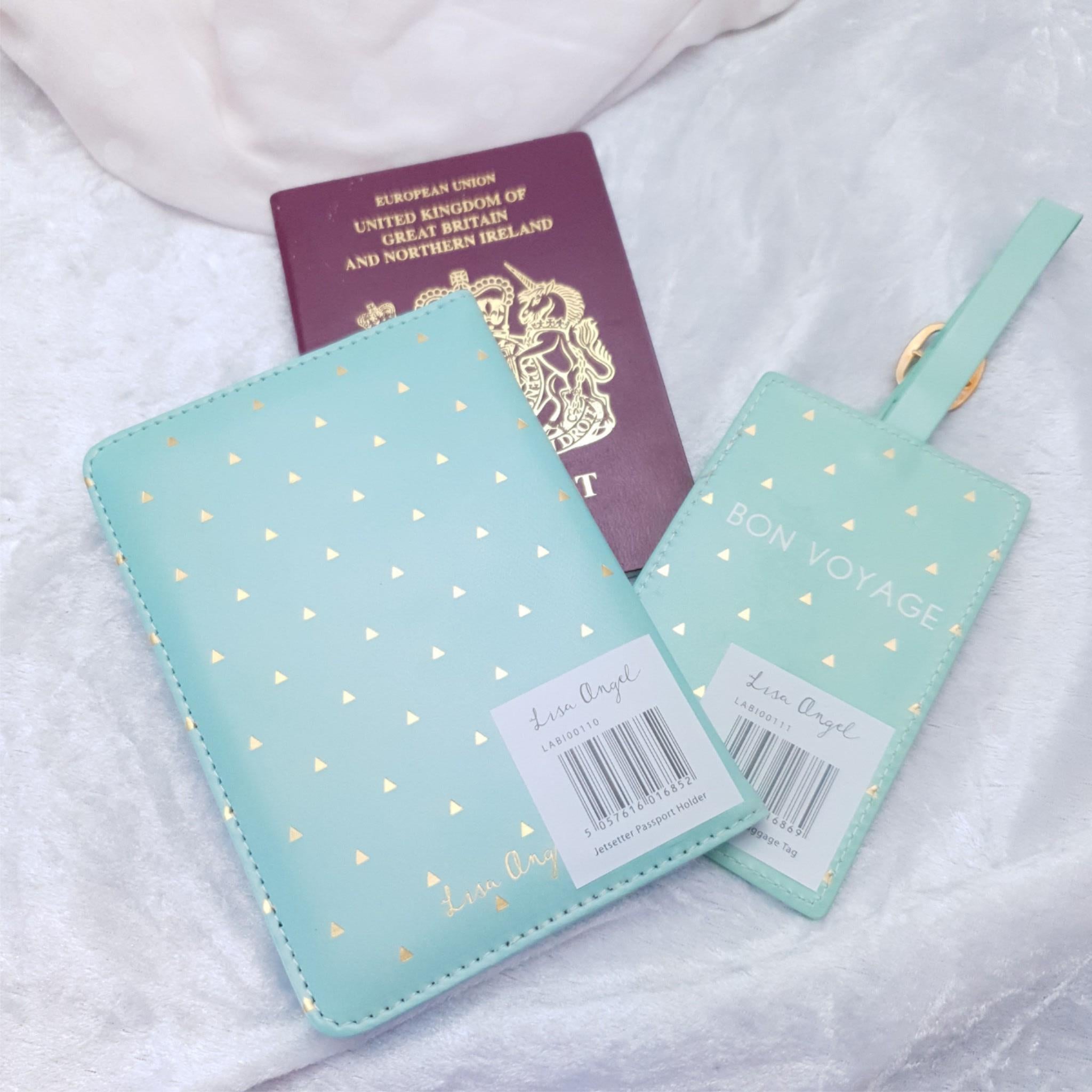 Bon Voyage Passport Cover