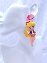 Load image into Gallery viewer, Sailor Moon Character  Statement Earrings